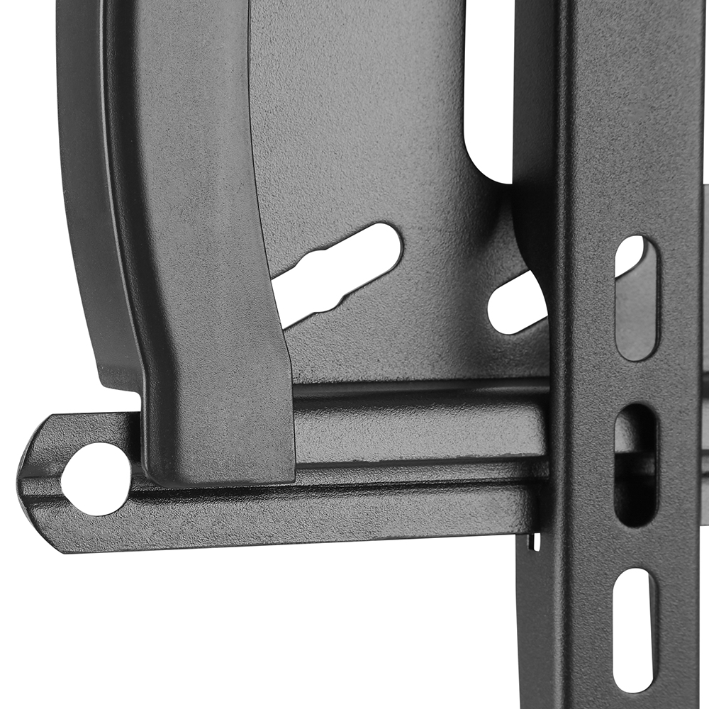 HFTM-FO347: Fixed TV Wall Mount Bracket for Flat and Curved LCD/LEDs - Fits Sizes 37-70 inches - Maximum VESA 600x400